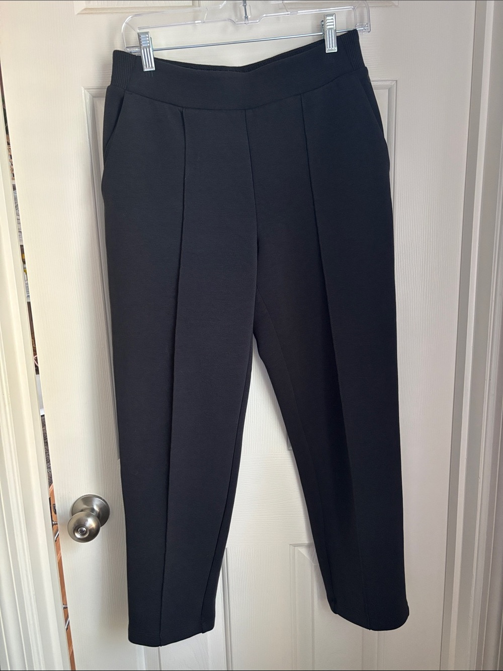 Calia Black Women's Ponte Pull-On Trousers
